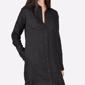 Everlane Linen Shirt Dress